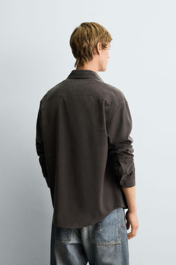 FLOWING RELAXED FIT SHIRT - Zara фото 3