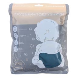 Многоразовый подгузник, флис, цвет темно зеленый - Крошка я фото 11