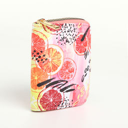 Кошелёк детский «Апельсины», на молнии, разноцветный