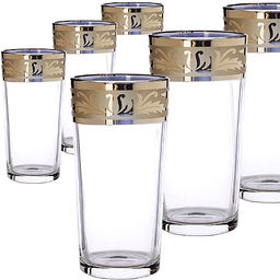 MS1256/01 Набор 6-ти стаканов д/сока Богемия 250мл(х6)