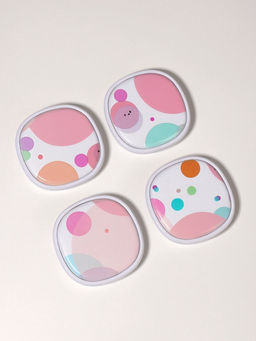 Зеркало складное «Пузыри», 7.5×7.5 см, с увеличением х2, разноцветное