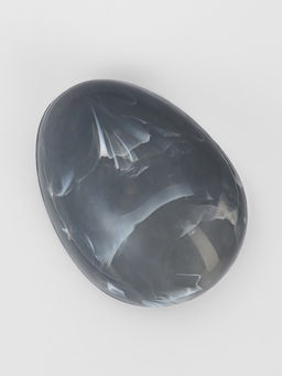 Расчёска массажная, 9×7 см, серая