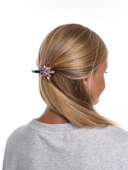 Заколка автомат Ночная Звезда PN0234(1)розовый - Mini maxi фото 4
