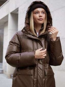 Утепленное пальто