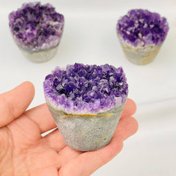 Друза Аметиста резная - Радуга самоцветов фото 2