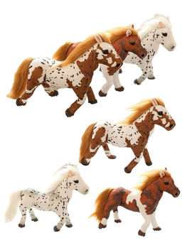 Игрушка мягкая - символ года 30*30см "Лошадка"