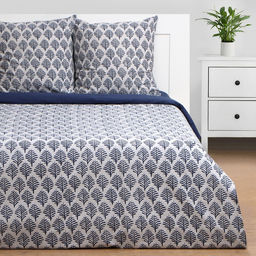 Постельное бельё дуэт «Этель» Blue ornament, бязь