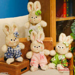 Плюшевая мягкая игрушка зайка