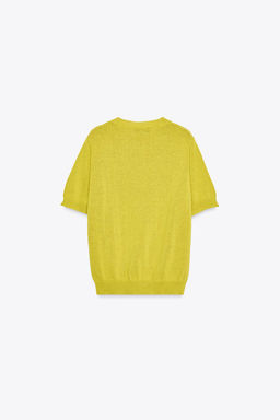 PLAIN RUSTIC KNIT TOP - Zara фото 11