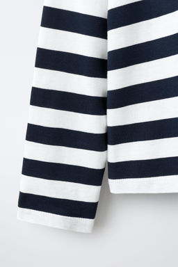 CAMISETA RAYAS / Azul / Blanco - Zara фото 6