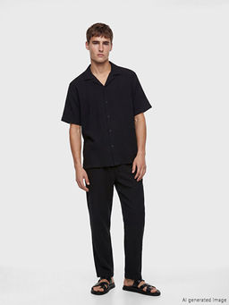 Regular Fit Krinkle Erkek G?mlek