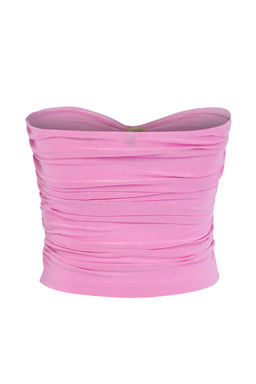 Trendyolmilla Limited Edition Siyah Aksesuar Detayl? Straplez Orme S?k Bluz TPRSS25BZ00032 фото 33