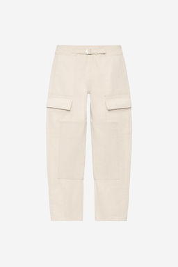 PANTAL?N PATCHWORK - THE ITEM ZARA WOMAN / Crudo  фото 6