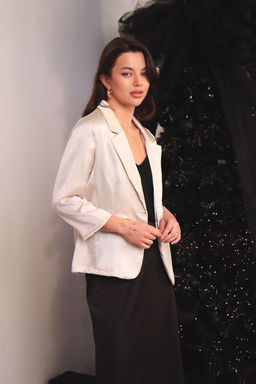 Martichelli Жакет из русского сатина в полоску фото 14