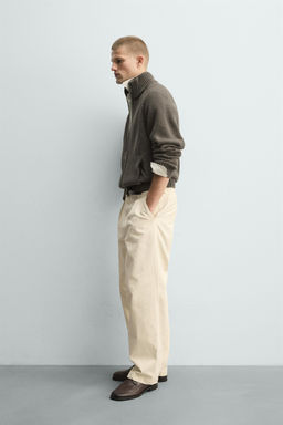 CHAQUETA PUNTO ESTRUCTURA LAVADA / Gris - Zara фото 4