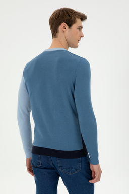 Мужской темно-синий свитер Неожиданная скидка в корзине - U.s. polo assn фото 5