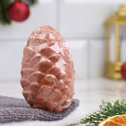 Бомбочка для ванн «Новогодняя шишка» аромат хвойного леса, 50 г