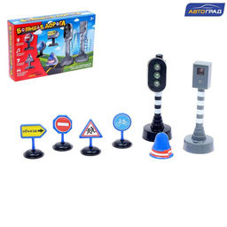 Набор дорожных знаков Большая дорога, с световыми эффектами