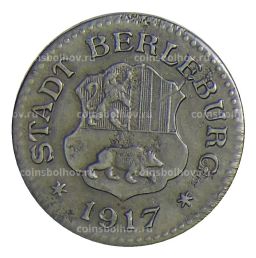 10 пфеннигов 1917 года Германия  Нотгельд Берлебург