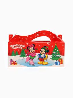 Цена за 4 шт. Коробка складная Уютный Новый год, 23 ? 9 ? 22.5 см