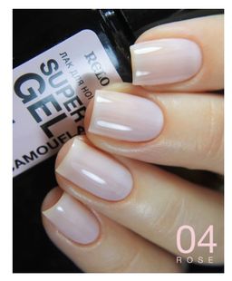RELOUIS Лак для ногтей Super Gel Camouflage тон 04 rose  фото 4