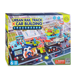 Паркинг "Городская автостоянка с рулем" в коробке