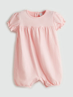 Bisiklet Yaka K?z Bebek Tulum