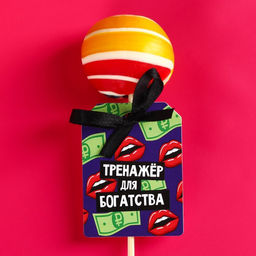 Чупа-чупс Тренажёр богатства , 40 г. (18+)