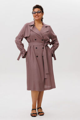 Платье ANELLI 1577 сушенная роза  фото 9