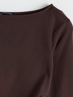 Kay?k Yaka B?zg?l? Kad?n Body