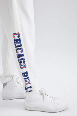 DeFactoFit Спортивные штаны стандартного кроя для бега NBA Chicago Bulls  фото 8