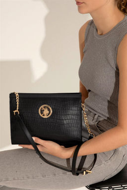 Женская черная сумка - U.s. polo assn фото 2