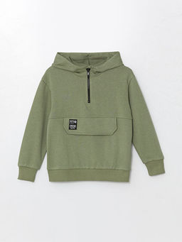 Kap??onlu Erkek ?ocuk Sweatshirt