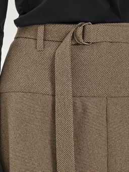 Юбка трикотажная с начёсом