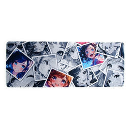 Коврик для компьютерной мыши Аниме коллаж, 30 х 80 см - Like me фото 2