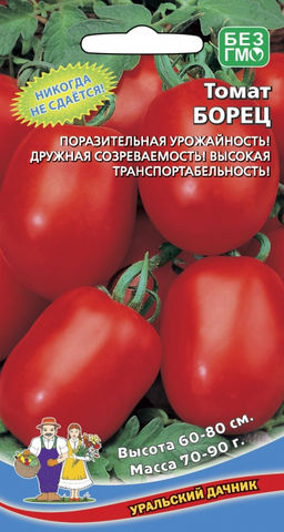 Томат БОРЕЦ Никогда не сдаётся! Дружно созревает! Борется за ваш урожай!