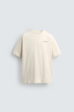 CAMISETA PARCHE  ESTAMPADO CONTRASTE / Beige - Zara фото 7