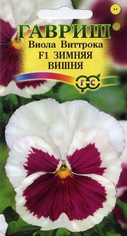 Виола Зимняя Вишня F1 Виттрока 5шт (г) (Анютины глазки)