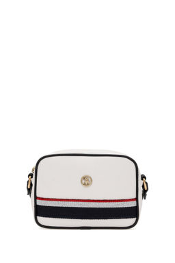 Женская белая сумка через плечо Неожиданная скидка в корзине - U.s. polo assn фото 3