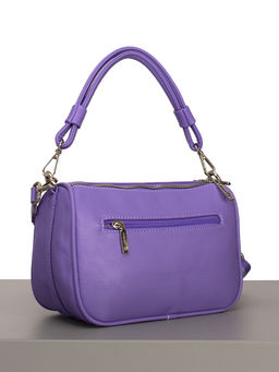 LACCOMA сумка Айлин-Ф826-фиолетовый эко кожа хлопок  фото 4