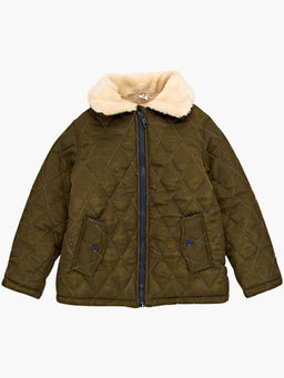 Куртка на меху UD 7460 хаки - Mini maxi фото 4