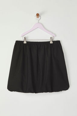 Siyah K?z Cocuk Mini Boy Beli Lastikli Dokuma Balon Fit Etek TKDSS25ET00002 - Trendyolmilla фото 4