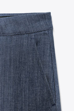 ZW COLLECTION MINIMALIST TROUSERS - Zara фото 9
