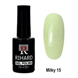 N15 Rihard Milky Gel Polish Гель-лак - коллекция пудровых оттенков, 10 мл
