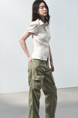 SATIN SHIRT - Zara фото 9