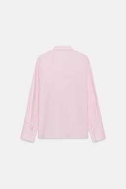CAMISA LINO 100% ZW COLLECTION / Rosa
