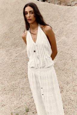 RUSTIC PANELLED SKIRT - Zara фото 4