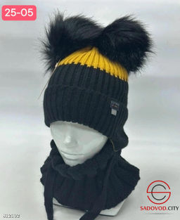 Набор 2в1 шапка для мальчика