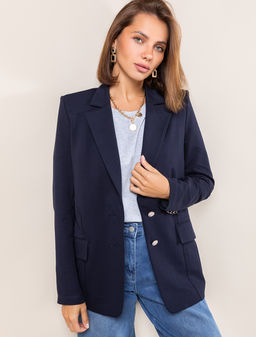 VILATTE / Жакет трикотажный из тонкого футера с эластаном на подкладке