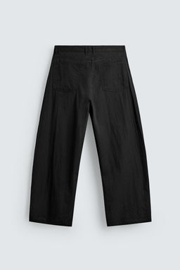 PANTAL?N CURVED FIT / Negro - Zara фото 8